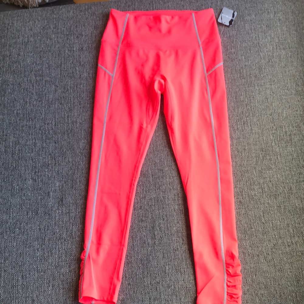NWT FP Movement by Free People, You’re A Peach Leggings, S, Coral - Picture 6 of 11